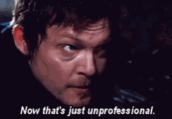 Unprofessional Work GIF