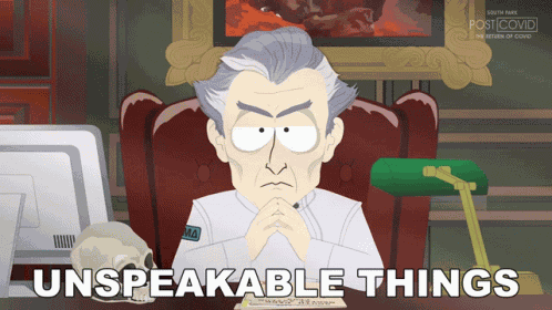 Unspeakable Things South Park GIF