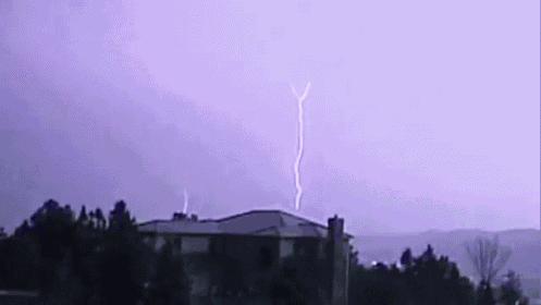 Upward Lightning GIF