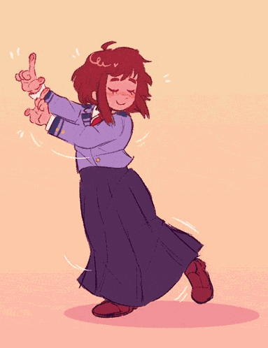 Uraraka Dance GIF