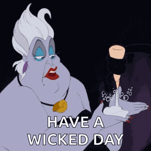 Ursula Little Mermaid GIF