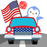 Usa America Sticker