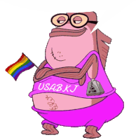 Usabkj Bubble Sticker