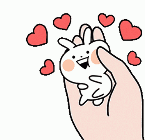 Usagyuuun Poke GIF