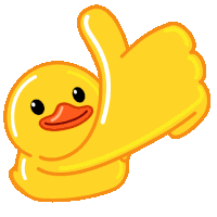 Utya Utya Duck Sticker