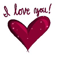 Valentine Love You Sticker
