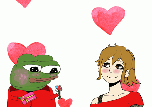 Valentine'S Day Pepe GIF