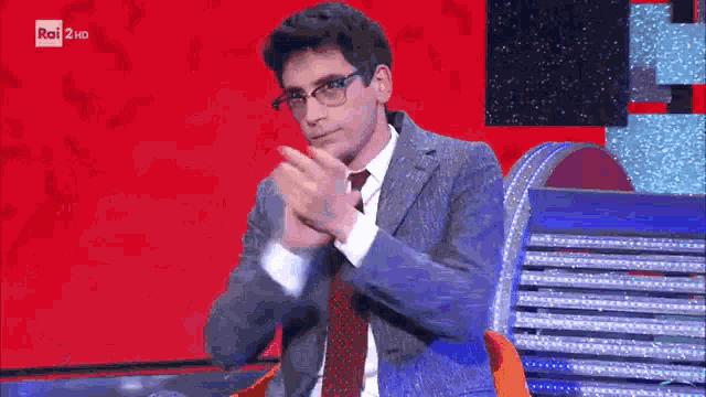 Valerio Lundini Una Pezza Di Lundini GIF