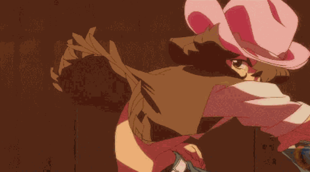 Valkyrie Drive Mermaid Cowgirl GIF