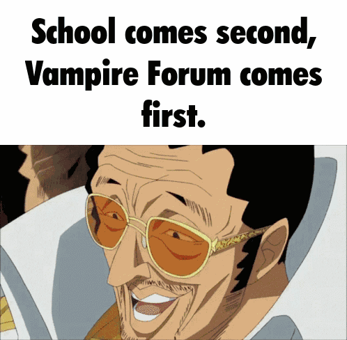 Vampire Forum Comes First GIF