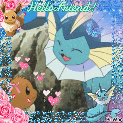 Vaporeon Eevee GIF