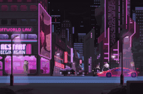 Vaporwave Dreampunk GIF