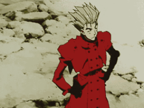 Vash Thumbs Up GIF