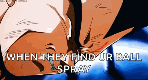 Vegeta Chorando Dbz GIF