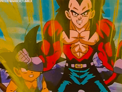 Vegeta Perde O Ssj4 Dbgt GIF