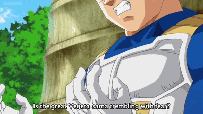 Vegeta Scared GIF