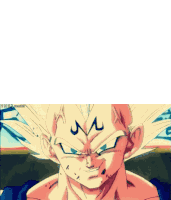 Vegeta Smile Sticker