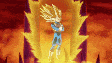 Vegeta Super Saiyan 3 GIF