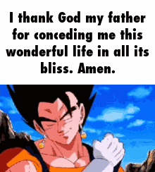 Vegito Christian Vegito GIF