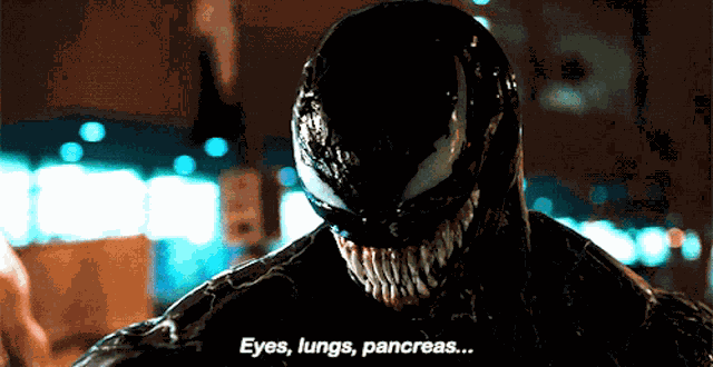 Venom Talking GIF