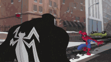 Venom Vs Spider Man GIF