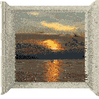 Ventana Amanecer Sticker