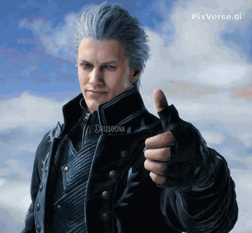 Vergil Birthday GIF