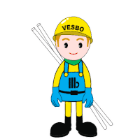 Vesbo Thanks Sticker