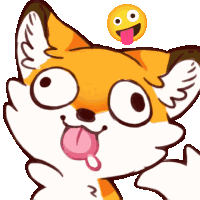 Vicksy Fox Sticker