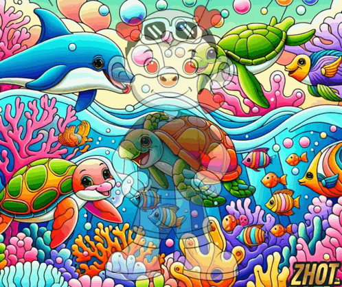 Vida Marina Animada Animated Ocean Animals GIF