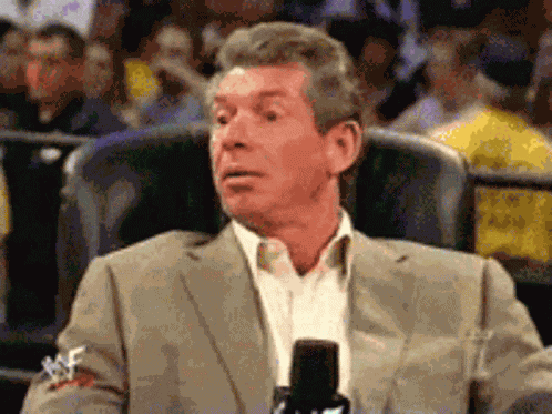 Vince Mcmahon Intrigued GIF