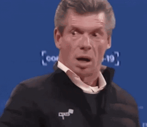 Vince Shocked To Smile GIF