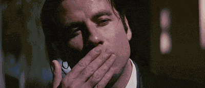 Vincent Vega John Travolta GIF