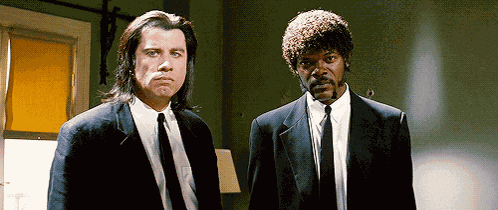 Vincent Vega Jules Winnfield GIF