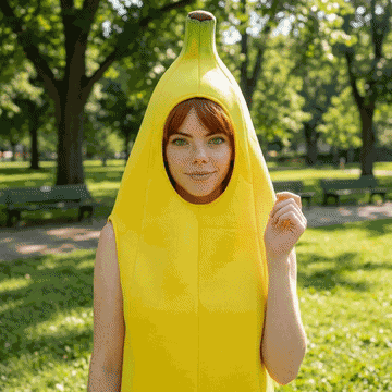 Violet Reed Banana GIF