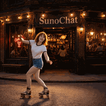 Violet Reed Roller Skating GIF