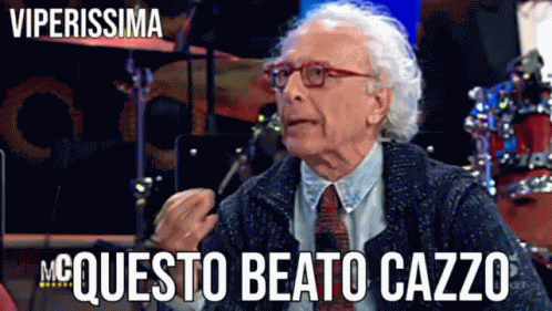 Viperissima Giampiero Mughini Maurizio Costanzo Show Trash Tv Gif GIF