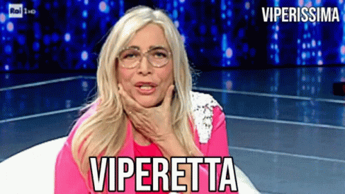 Viperissima Mara Venier GIF