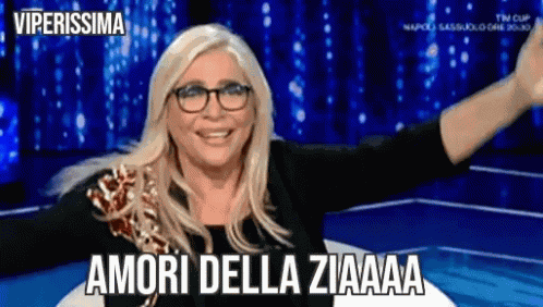 Viperissima Mara Venier Domenica In Trash Tv Gif Reaction Amori Della Zia GIF