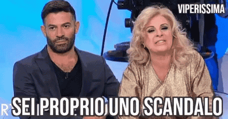 Viperissima Tina Cipollari Uominiedonne Trash Gif Reaction Tv GIF