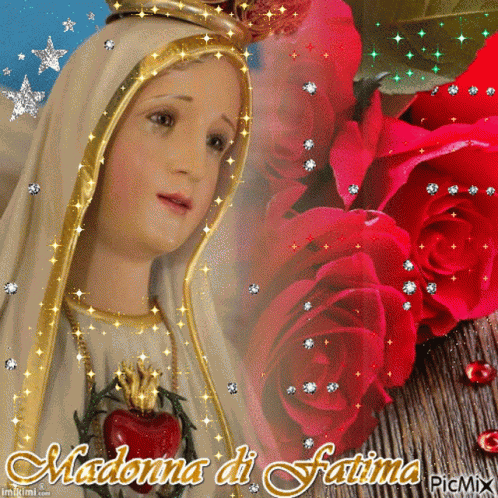 Virgin Mary Madonna Di Fatima GIF
