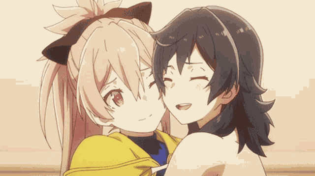 Virgin Road Anime Nuzzle GIF