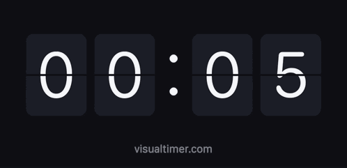 Visual Timer Countdown GIF