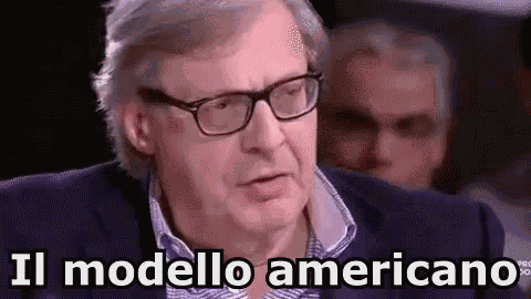 Vittorio Sgarbi Modello Americano Non Mi Piace Mi Fa Schifo GIF