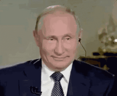 Vladimir Putin Laugh GIF