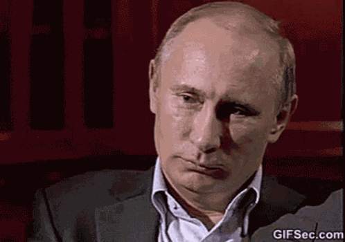 Vladimir Putin Serious Face GIF