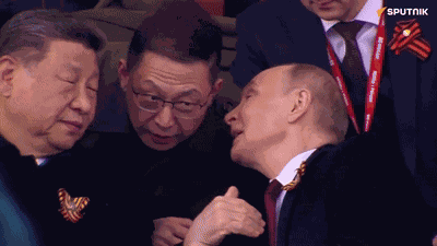 Vladimir Putin Xi Jinping GIF