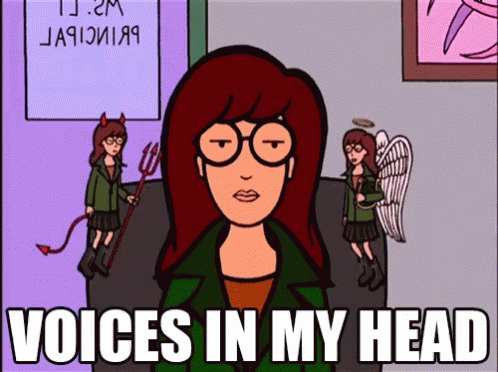 Voices In My Head GIF