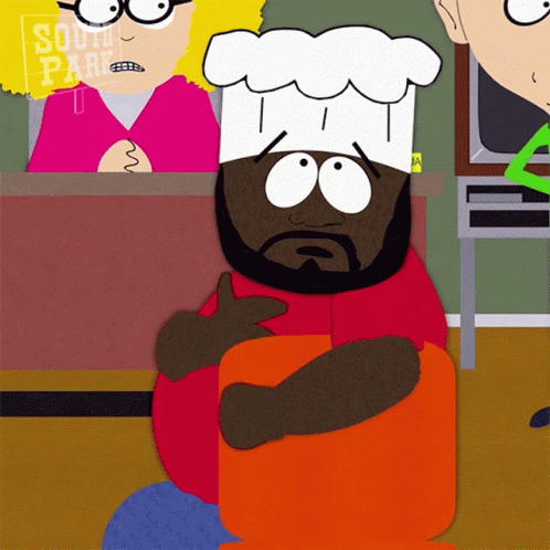 Vomiting Chef GIF