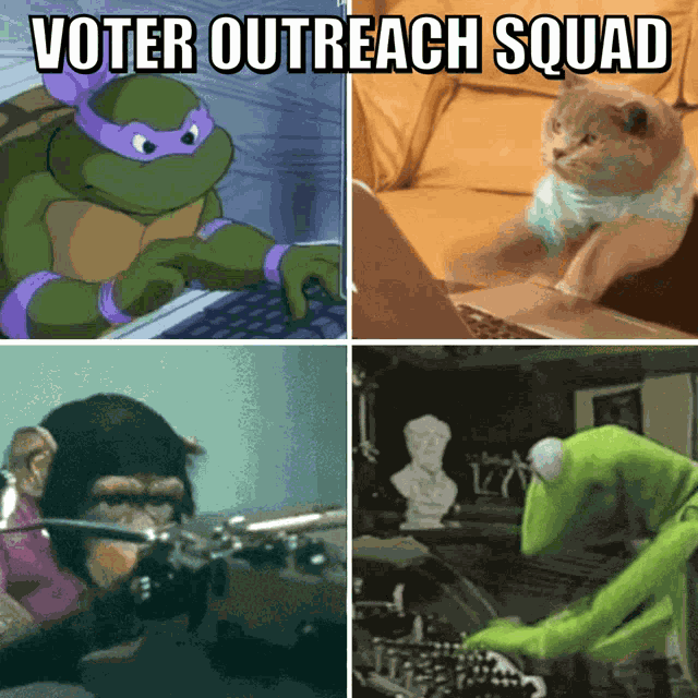 Voter Outreach Squad Gotv GIF